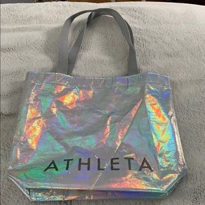 Holographic Athleta Bag!